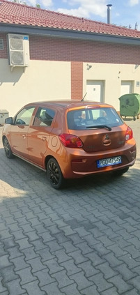 Mitsubishi Space Star cena 25300 przebieg: 82100, rok produkcji 2017 z Kolonowskie małe 191